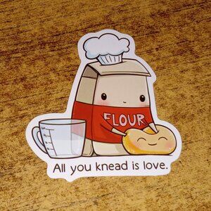 🎯 10 for $10 / Bread Flour Cute Sticker
